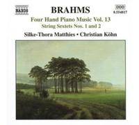 Johannes Brahms Four Hand Piano Music Vol. 13 (Matthies, (CD) (Importación USA)