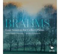 Johannes Brahms Four Sonatas for Cello & Piano (CD) (Importación USA)