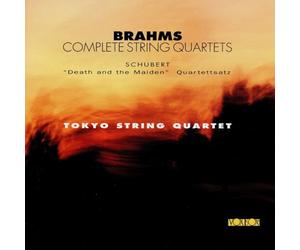 Johannes Brahms - Franz Schubert : Quatuors à cordes