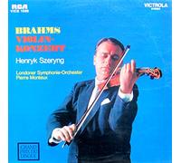 Johannes Brahms , Henryk Szeryng , The London Symphony Orchestra : Pierre Monteux - Violin Concerto In D - RCA Victrola - VICS 1028
