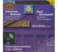Johannes Brahms/Hindemith - Piano Concerto / Mathis Der Maler Symphony