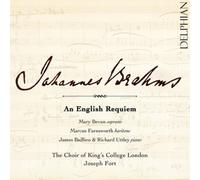 Johannes Brahms Johannes Brahms: An English Requiem (CD) Album (Importación USA)