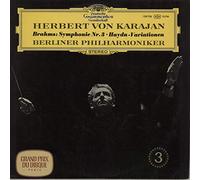 Johannes Brahms - Johannes Brahms , Herbert von Karajan , Berliner Philharmoniker - Symphonie Nr. 3 o Haydn-Variationen - Deutsche Grammophon - 138 926 SLPM, Deutsche Grammophon - 138 926