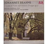 Johannes Brahms - Johannes Brahms , Wolfgang Schneiderhan , Berliner Philharmoniker , Paul Van Kempen - Konzert Für Violine Und Orchester D-dur Op. 77 - Heliodor - 89 519