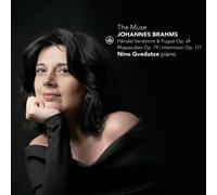 Johannes Brahms Nino Gvetadze: The Muse (CD) Album (Importación USA)
