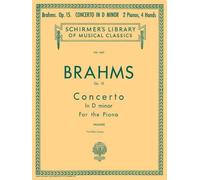 Johannes brahms: piano concerto no.1 in d minor op. 15 (2-piano score)