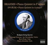 Johannes Brahms Piano Quintets (Budapest String Quartet, (CD) (Importación USA)
