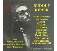 Johannes Brahms Rudolf Kerer: Piano Concertos and Sonatas (CD) (Importación USA)