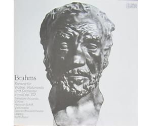 Johannes Brahms - Salvatore Accardo , Heinrich Schiff , Gewandhausorchester Leipzig , Kurt Masur - Konzert Für Violine, Violoncello Und Orchester A-moll Op.102 - ETERNA - 8 27 357