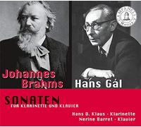Johannes Brahms : Sonates pour clarinette & piano