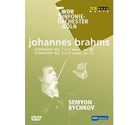 Johannes Brahms - Symphony No. 1+2 [Reino Unido] [DVD]