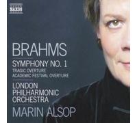 Johannes Brahms Symphony No. 1, Tragic Overture (Alsop, L (CD) (Importación USA)