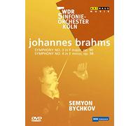 Johannes Brahms - Symphony No. 3+4 [Reino Unido] [DVD]