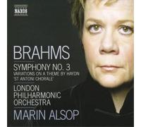 Johannes Brahms Symphony No. 3, Haydn Variations (Alsop, (CD) (Importación USA)