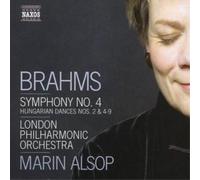 Johannes Brahms Symphony No. 4, Hungarian Dances (Alsop, (CD) (Importación USA)