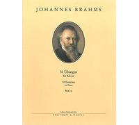 Johannes brahms : ubungen(51) piano