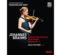 Julia Fischer: Johannes Brahms (Blu-ray) Julia Fischer Cleveland Orchestra