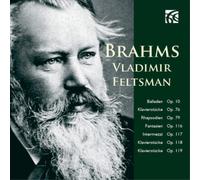 Johannes Brahms Vladimir Feltsman: Brahms (CD) Album (Importación USA)