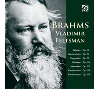 Johannes Brahms Vladimir Feltsman: Brahms (CD) Album (Importación USA)
