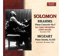 Johannes Brahms, Wolfgang Amadeus Mozart: Solomon plays Johannes Brahms & Mozart