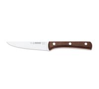 Johannes Giesser - Cuchillo fábrica Uni Cuchillos con Mango De Madera Dentada Cuchilla, Gris, 12 m