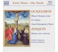 Johannes Ockegh Missa L'homme arme/Ave Maria/Alma Redempt (CD) (Importación USA)