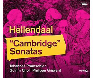 Johannes Pramsohler; Gulrim Choi; Philippe Grisvard - Pieter Hellendaal: 'Cambridge Sonatas'