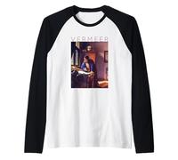 Johannes Vermeer - Arte para Artistas - El geógrafo Camiseta Manga Raglan