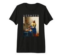 Johannes Vermeer - Arte para Artistas - La lechera Camiseta Premium
