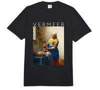 Johannes Vermeer - Arte para Artistas - La lechera Comfort Colors Adult Heavyweight T-Shirt