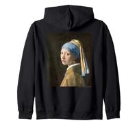Johannes Vermeer Girl with a Pearl Earring Sudadera con Capucha