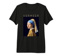 Johannes Vermeer - para Artistas - Niña con un Pendiente de Perla Camiseta Premium