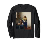 Johannes Vermeer The Milkmaid Manga Larga