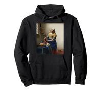 Johannes Vermeer The Milkmaid Sudadera con Capucha