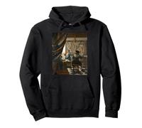 Johannes Vermeer The Music Lesson Sudadera con Capucha