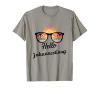 Johannesburgo Hola Sudáfrica Viajes Vacaciones Camiseta
