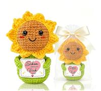 Johiux Geschenke für Frauen,Pocket Hug Geschenk Sonnenblume Geburtstag Geschenke für Frauen Mama,Freundin,Schwestern,Kollelegin,Danke Weihnachten Muttertag Jahrestag Geschenk für Sie., rojo, amarillo