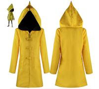 JOHLCR Cosplay Trajes Anime Little Nightmares Cosplay Costume Outfits Disfraz De Cosplay Adecuado para Obras De Teatro, Regalos, Fanáticos, Cómics Expo,Amarillo,S