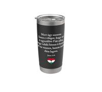 John 3:16 Hungarian Magyar Bible Verse Christian Evangelism Vaso térmico de acero inoxidable de doble pared