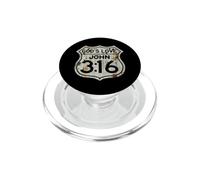 John 3:16 Vintage USA Highway Signo Inspirado en versículo bíblico PopSockets PopGrip para MagSafe