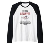 John 3:36 He That Believes Not The Son Shall Not See Life Camiseta Manga Raglan