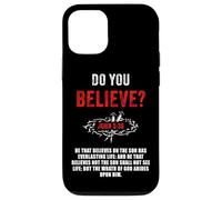 John 3:36 He That Believes Not The Son Shall Not See Life Carcasa para iPhone 12/12 Pro