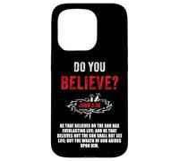 John 3:36 He That Believes Not The Son Shall Not See Life Carcasa para iPhone 15 Pro