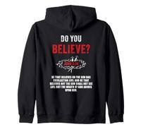 John 3:36 He That Believes Not The Son Shall Not See Life Sudadera con Capucha