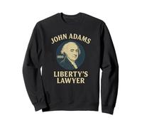 John Adams Liberty's Lawyer 1800 Padre fundador Sudadera