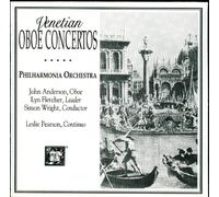 John Anderson (Oboe); Philharmonia Orchestra ; Tomaso Albinoni / Alessandro Marcello / Domenico Cimarosa / Arthur Benjamin / Antonio Vivaldi - Venetian Oboe Concertos