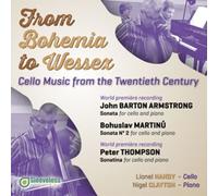 John Barton Arm From Bohemia to Wessex: Cello Music from (CD) (Importación USA)