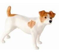 John Beswick - Figura Decorativa, diseño de Jack Russell, cerámica, marrón/Blanco