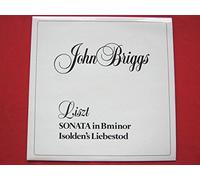 John Briggs Liszt Sonata In B Minor LP Look LKLP6535 EX/EX 1980s