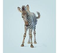 John Butler Impresiones en Lienzo de Cebra, poliéster, Multicolor, 40 x 40 cm.